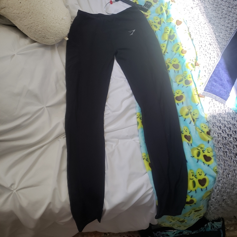 Black mesh gymshark leggings